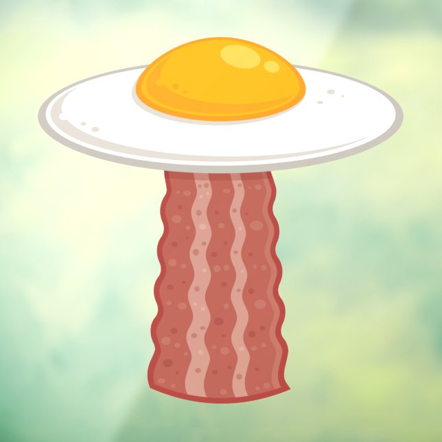 Eggstraterrestrial Fensteraufkleber (Blatt 3)