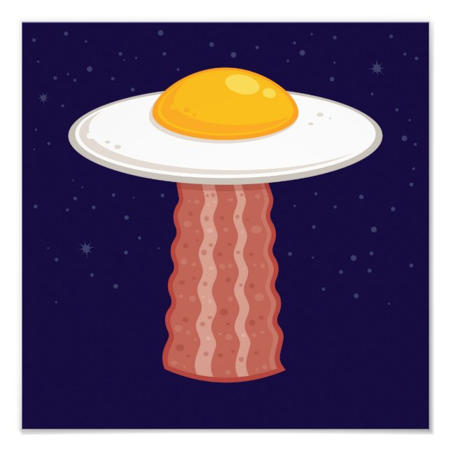 Eggstraterrestrial Fotodruck (Vorne)