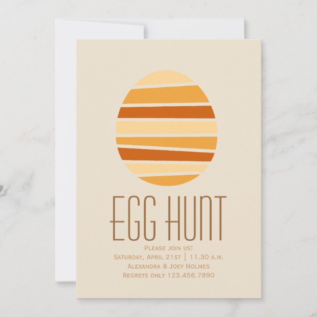 Eggstravaganza Einladung (Vorderseite)