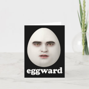 Eggward Funny Meme Karte