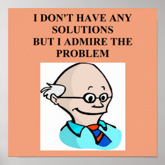 Eghead-Professor-Problem Poster