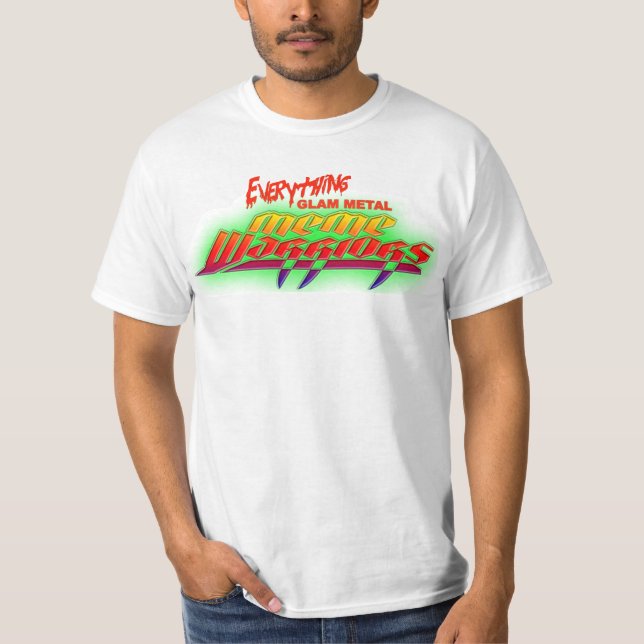 EGM "Meme Warriors" Ltd. Ed. Weißer T - Shirt (Vorderseite)