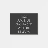 Ego amissus pugna sed autere bellum