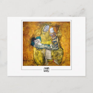Egon Schiele #11 - Fine Art Postcard Postkarte