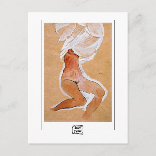 Egon Schiele #14 - Fine Art Postcard Postkarte (Vorderseite)