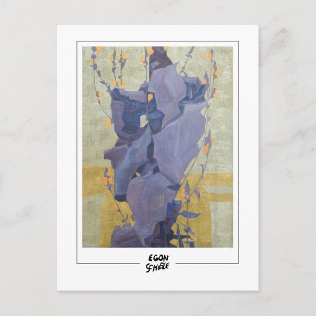 Egon Schiele #159-2 - Fine Art Postkarte (Vorderseite)