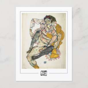 Egon Schiele #234-2 - Fine Art Postcard Postkarte