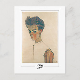 Egon Schiele #28 - Fine Art Postkarte