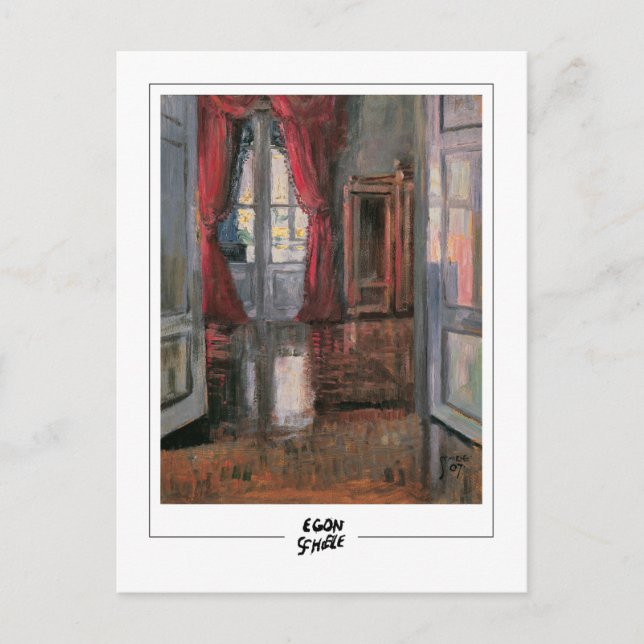 Egon Schiele #2 - Fine Art Postkarte (Vorderseite)