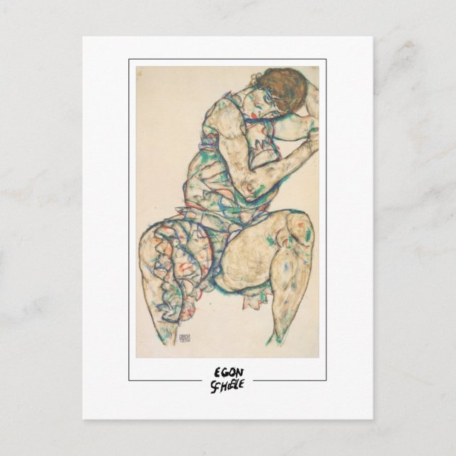 Egon Schiele #304 - Fine Art Postkarte (Vorderseite)