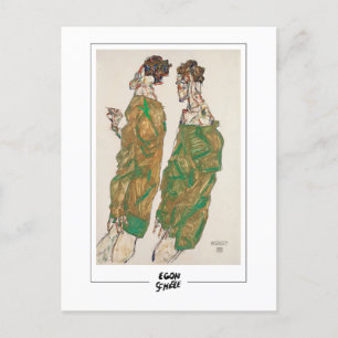 Egon Schiele #421 - Fine Art Postkarte