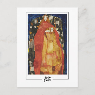 Egon Schiele #578 - Feine Kunst Postkarte