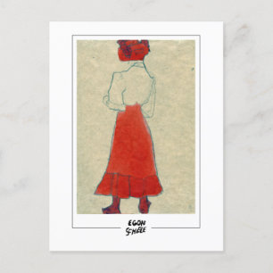 Egon Schiele #579 - Fine Art Postkarte