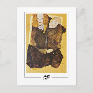 Egon Schiele #65 - Feine Kunst Postkarte