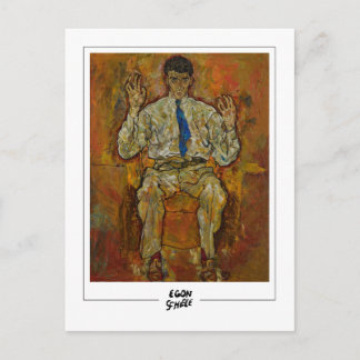 Egon Schiele #8-2 - Fine Art Postkarte
