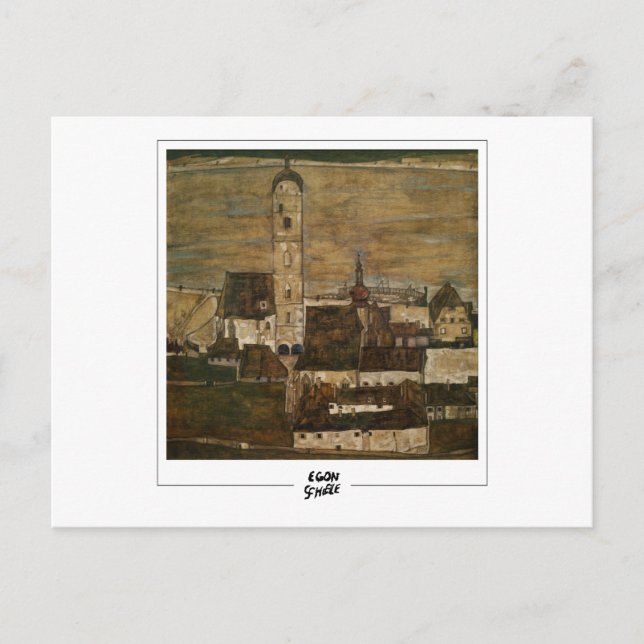 Egon Schiele #9 - Fine Art Postkarte (Vorderseite)