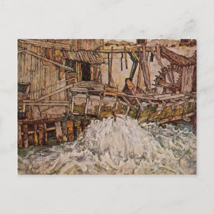 Egon Schiele - Die Mühle Postkarte