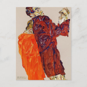 Egon Schiele - Die Wahrheit wurde enthüllt Postkarte