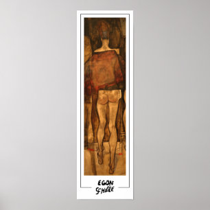 Egon Schiele Feine Kunst #89-2 Poster