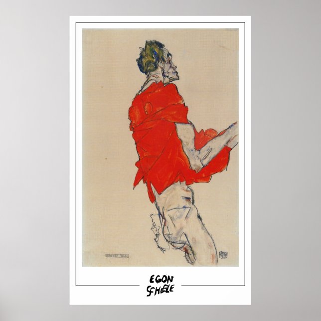 Egon Schiele Fine Art #163 Poster (Vorne)