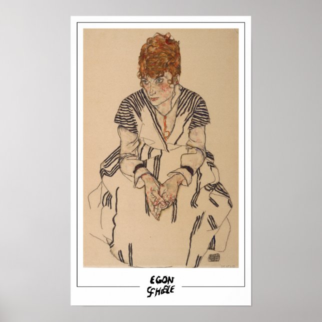 Egon Schiele Fine Art #234 Poster (Vorne)