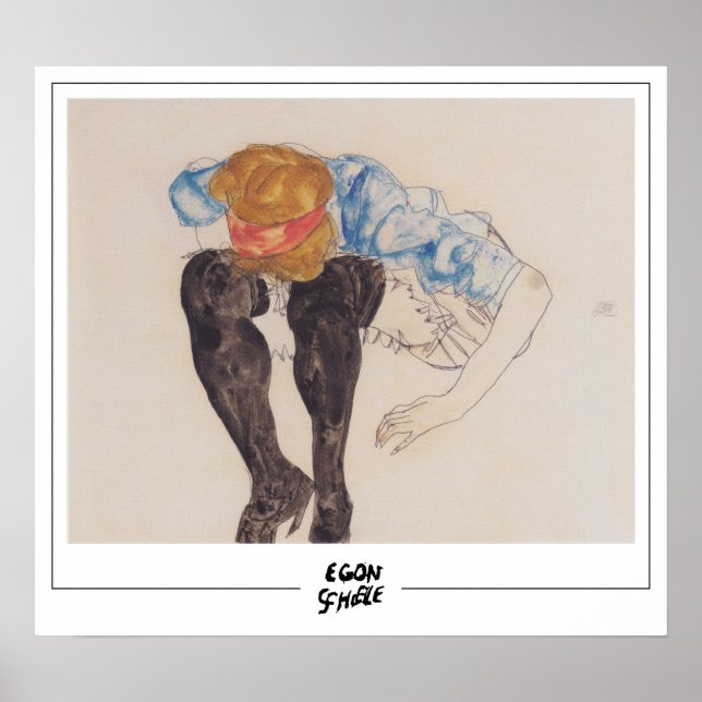 Egon Schiele Fine Art #259 Poster (Vorne)