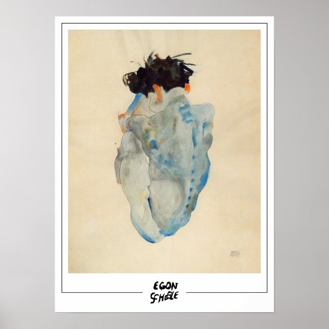 Egon Schiele Fine Art #40-2 Poster (Vorne)