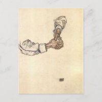Egon Schiele - Handstudie