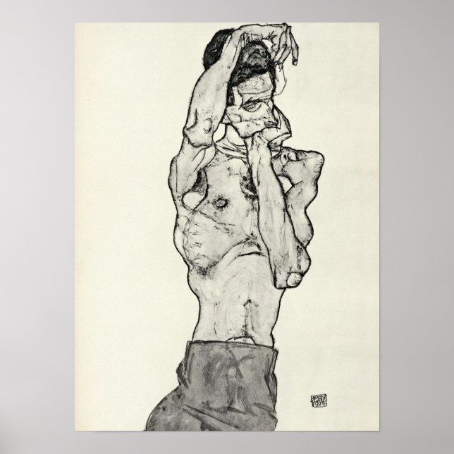 Egon Schiele - II Poster (Vorne)