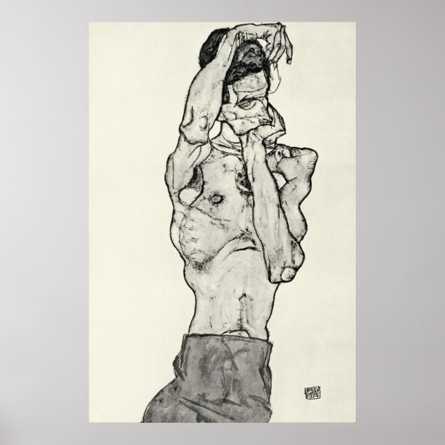 Egon Schiele - II Poster (Vorne)