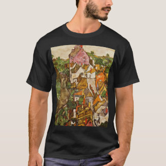 Egon Schiele Landschaft in Krumau T-Shirt