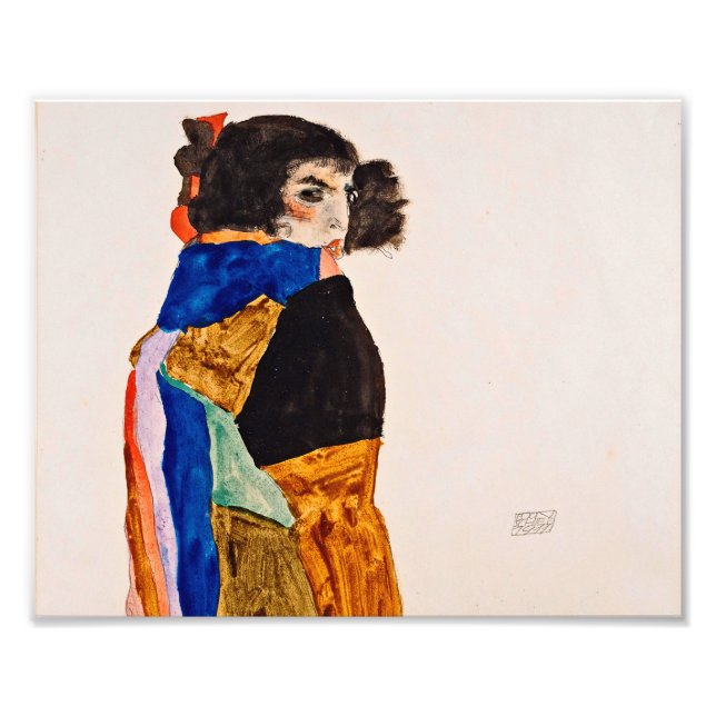 Egon Schiele - Moa Fotodruck (Vorne)