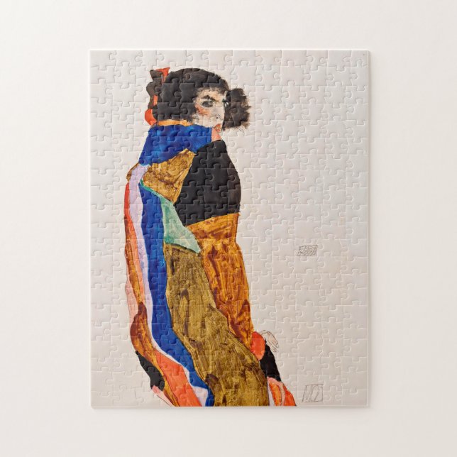 Egon Schiele - Moa Puzzle (Vertikal)