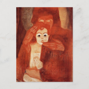 Egon Schiele - Mutter und Kind (Madonna) Postkarte