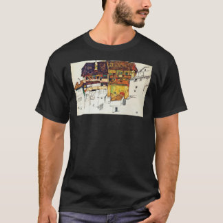 Egon Schiele - Old houses in Krumau 1914 Classic T T-Shirt