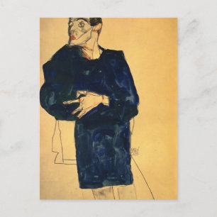 Egon Schiele- Rufer Postkarte