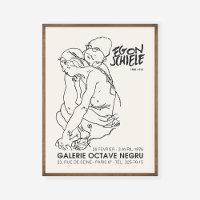 Egon Schiele Sitzgelegenes Ausstellungspaket für F