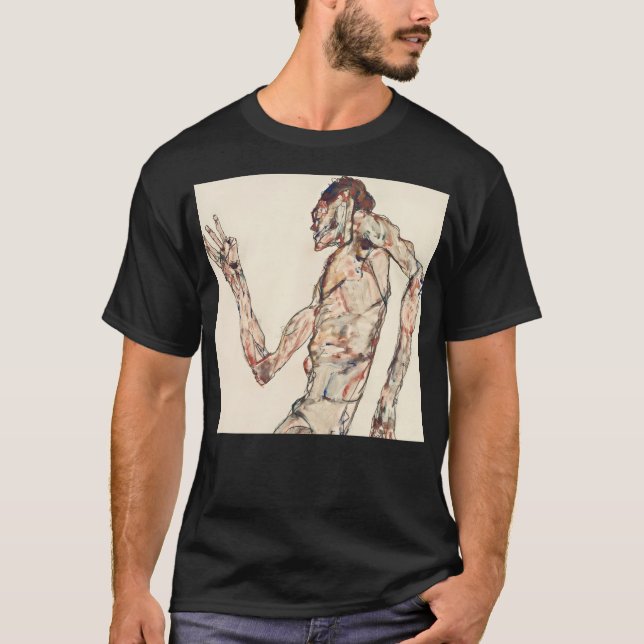 Egon Schiele T-Shirt (Vorderseite)