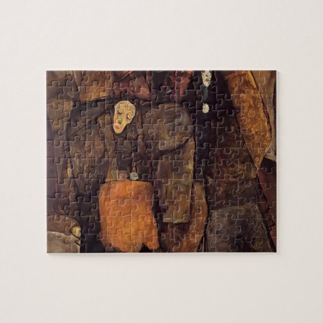 Egon Schiele - Verarbeitung Puzzle (Horizontal)