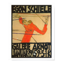 EGON SCHIELE VINTAGE POSTER