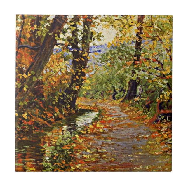 Egon Schiele - Winding Brook Fliese (Vorderseite)