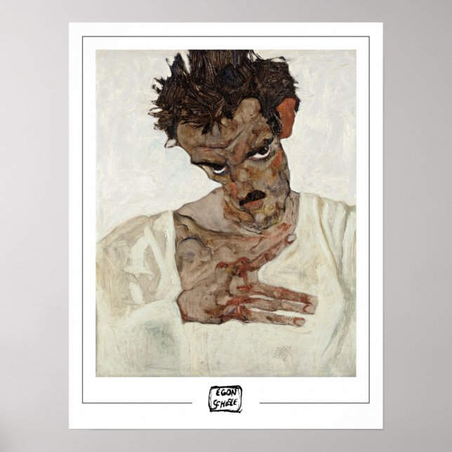 Egon Schiele Zedign Art Poster #277-3 (Vorne)