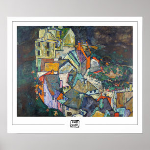 Egon Schiele Zedign Art Poster #3-3