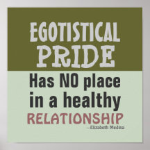 EGOTISTISCHER STOLZ ~ Poster