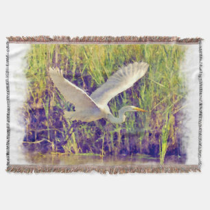 Egret 5 Wasserfarbenkeule Decke