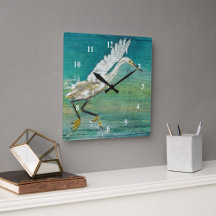 Egret Beach House Art