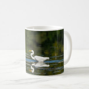 Egret Fish Fish Coffee Tasse