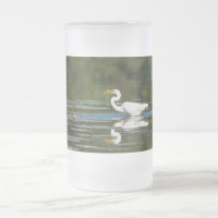 Egret Fish Mattierte Tasse