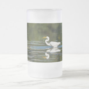 Egret Fish Mattierte Tasse