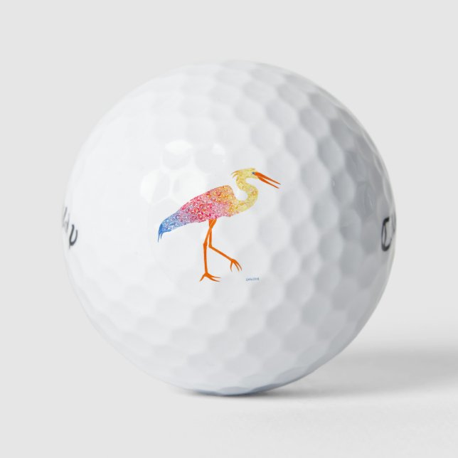 Egret Golf Balls Golfball (Vorderseite)